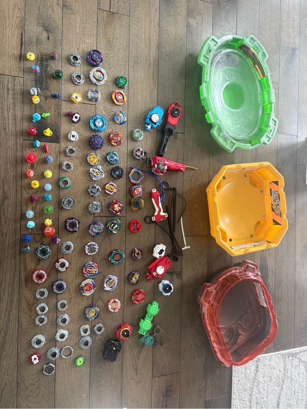 Huge beyblade collection